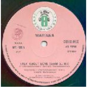 Download track TALK ABOUT LOVE (DUB VERSION 1986)  MARIANA