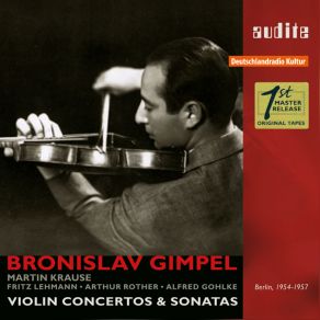 Download track Violin Concerto In D'minor Op 47 Ii'Adag-LLS Bronislav Gimpel