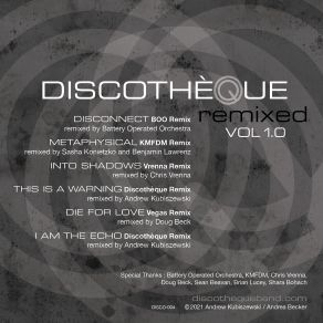 Download track Disconnect (Boo Remix) - Remixed By Battery Operated Orchestra Discothèque