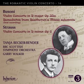 Download track Violin Concerto In D Major, Op 35a - Movement 2- Quasi Andante Strauss, Busoni