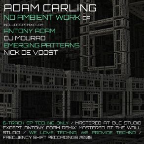 Download track No Ambient Work (Nick De Voost Broken Remix) Adam CarlingNick De Voost