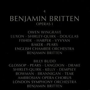 Download track Owen Wingrave - Act 2 - Prologue-Scene 1- 'Paramore Shall Welcome Woe! ' - John Shirley-Quirk Benjamin Britten