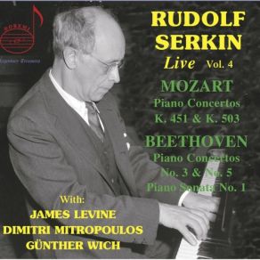 Download track Piano Concerto No. 16 In D Major, K. 451: III: Allegro Di Molto James Levine, Rudolf Serkin, Dimitri Mitropoulos, Gunther Wich