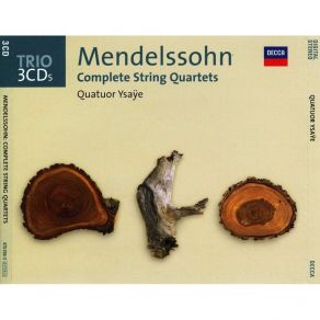 Download track 06. Quatuor Ysaye - String Quartet No. 2 In A, Op. 13- II. Adagio Non Lento Jákob Lúdwig Félix Mendelssohn - Barthóldy