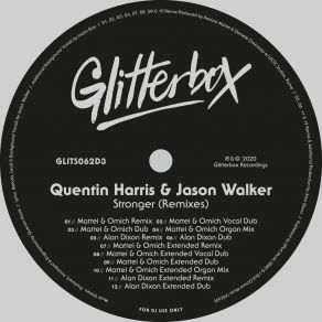 Download track Stronger (Alan Dixon Extended Remix) Quentin HarrisAlan Dixon