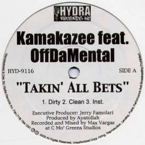 Download track Takin' All Bets (Clean) Royal Flush, KamakazeeOffDaMental