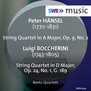 Download track String Quartet In A Major, Op. 9 No. 2: IV. Finale. Allegro Vivace Beetz-Quartett