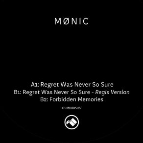 Download track Regret Was Never So Sure Monic