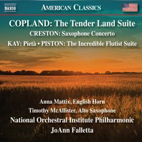 Download track The Tender Land Suite: II. Party Scene Timothy McAllister, JoAnn Falletta, National Orchestral Institute Philharmonic, Anna Mattix