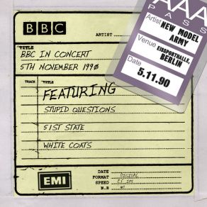 Download track White Coats - BBC In Concert 5th Nov 1990 New Model Army