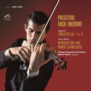 Download track Paganini - Violin Concerto No. 1 In D Major, Op. 6 - II. Adagio Espressivo Walter Hendl, Eric Friedman