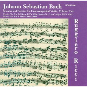 Download track Partita 3 In E-Dur, BWV 1006 - I. Preludio Johann Sebastian Bach