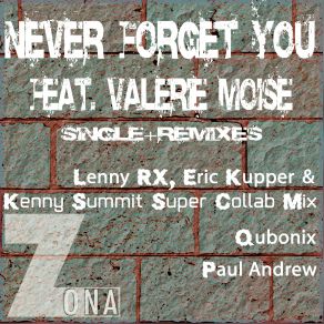 Download track Never Forget You (Qubonix Dub Break) ZONA, Valerie MoiseQubonix