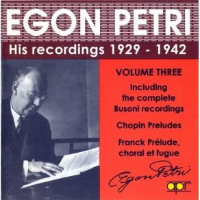 Download track 14.13. In F Sharp Egon Petri