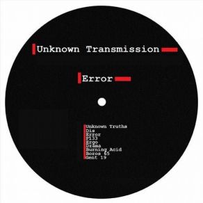 Download track Drama (Original Mix) Unknown Transmission