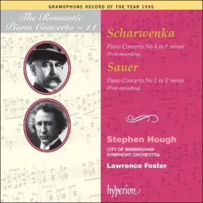 Download track 8. Sauer: Piano Concerto No. 1 - IV. Rondo. Tempo Giusto Stephen Hough, City Of Birmingham Symphony Orchestra