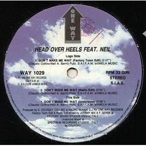 Download track Don'T Make Me Wait (Undertone) Head Over Heels, Neil A. Barni