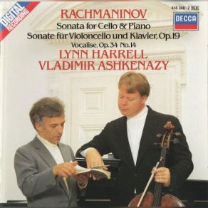 Download track Pieces Op. 2: No. 2 Oriental Dance Vladimir Ashkenazy, Lynn Harrel