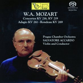 Download track Konzert Fur Violine Und Orchester Nr. 5 A-Dur KV 219, Adagio Salvatore Accardo, Prague Chamber Orchestra