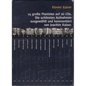 Download track 6. Erläuterungen Von Joachim Kaiser Mit Musikbeispielen Zu Vladimir Horowitz Vladimir Samoylovich Horowitz