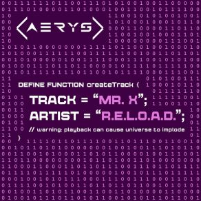 Download track Mr. X (Extended Mix) R. E. L. O. A. D.