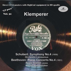 Download track Symphony No. 4 In C Minor, D. 417, 'Tragic': III. Menuetto. Allegro Vivace Otto Klemperer, Guiomar Novaes, Orchestre Des Concerts Lamoureux, Wiener SymphonikerSchubert