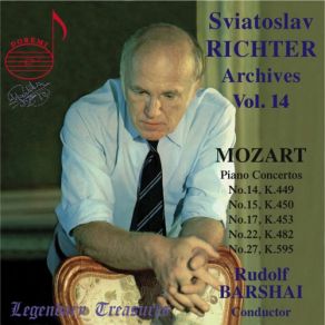 Download track Piano Concerto No. 17 In G Major, K. 453: I. Allegro (Live) Sviatoslav Richter