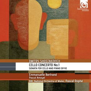 Download track Cello Concerto No. 1 Op. 107 In E Flat Major II. Moderato BBC National Orchestra Of Wales, Emmanuelle Bertrand, Pascal Amoyel, Pascal Rophe