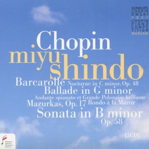 Download track Andante Spianato Et Grande Polonaise Brillante In E-Flat Major, Op. 22: I. Andante Miyu Shindo