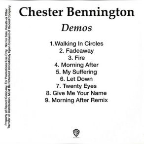 Download track Walking In Circles (Demo) Chester Bennington