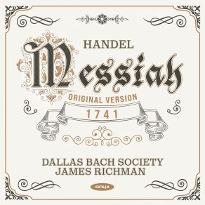 Download track Messiah, HWV 56 (1741 Original Version, Prepared By Malcolm Bruno): No. 18, Aria. He Shall Feed His Flock Like A Shepherd (Alto) James RichmanAlto