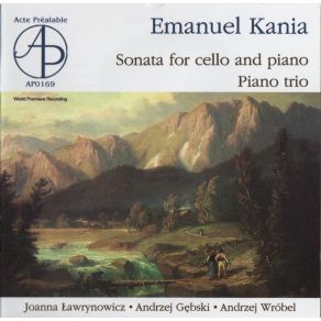 Download track 2. Sonata For Cello And Piano In A Minor - II. Adagio Con Espressione Joanna Ławrynowicz, Andrzej Wrobel, Andrzej Gębski