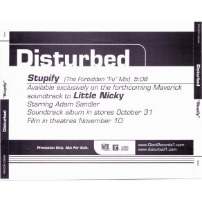 Download track Stupify (Fu'S Forbidden Little Nicky Remix)  Disturbed