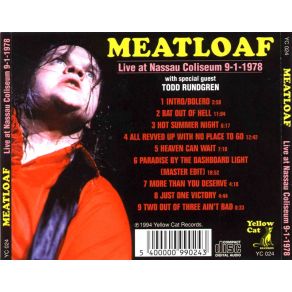 Download track More Than You Deserve Meat LoafJim Steinman