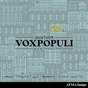 Download track Adagio & Fugue In C Minor, K. 546 Quatuor Vox Populi