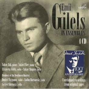 Download track 8. Cui - Nocturne Op. 69 No 2 Emil Gilels