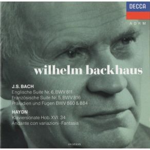 Download track 11. J. S. Bach - French Suite No. 5 In G Major BMV 816: V. Bourree Wilhelm Backhaus