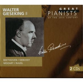 Download track Walter Gieseking II - Debussy - Prelude - Les Sons E Les Parfums Tournent Dans L'Air Du Soir Claude Debussy