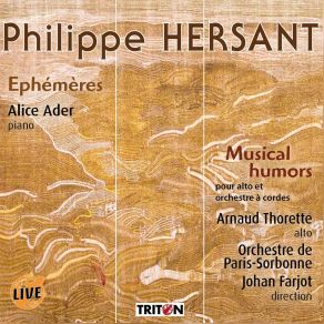 Download track Le Poulpe Alice Ader, Arnaud Thorette, Johan Farjot, Orchestre De Paris Sorbonne