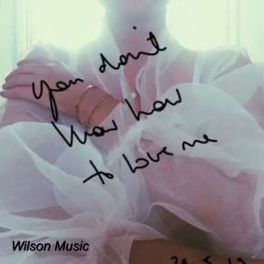 Download track You Don't Know How To Love Me Wilson Music