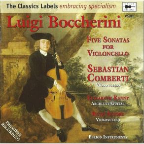 Download track 7. Sonata For Cello Continuo In E Flat Major G. 567 Doubtful Attributed To P. Pericoli: No. 1 Andante Luigi Rodolfo Boccherini