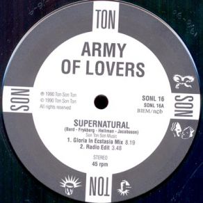 Download track Supernatural (Contemplation Dub) Army Of Lovers