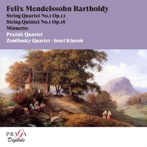 Download track String Quartet In E-Flat Major, Op. 12: II. Canzonetta (Allegretto) - Più Mosso Prazak Quartet, Zemlinsky Quartet, Josef Kluson