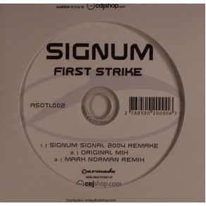 Download track First Strike (Signal 2004 Remake) Signum