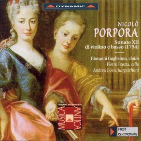 Download track Sonata I In A Major - 1 Preludo Grave Giovanni Guglielmo