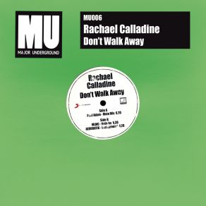 Download track Don't Walk Away (Paul Adam Mix) Rachael Calladine