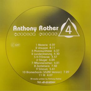 Download track Photosynthese Anthony Rother