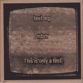 Download track Microphone Test Meat Beat Manifesto