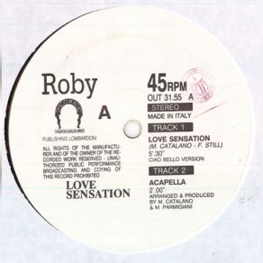 Download track Love Sensation (Instrumental) Roby