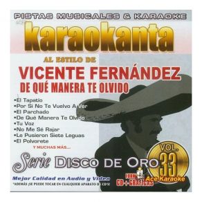 Download track De Que Manera Te Olvido Vicente Fernández